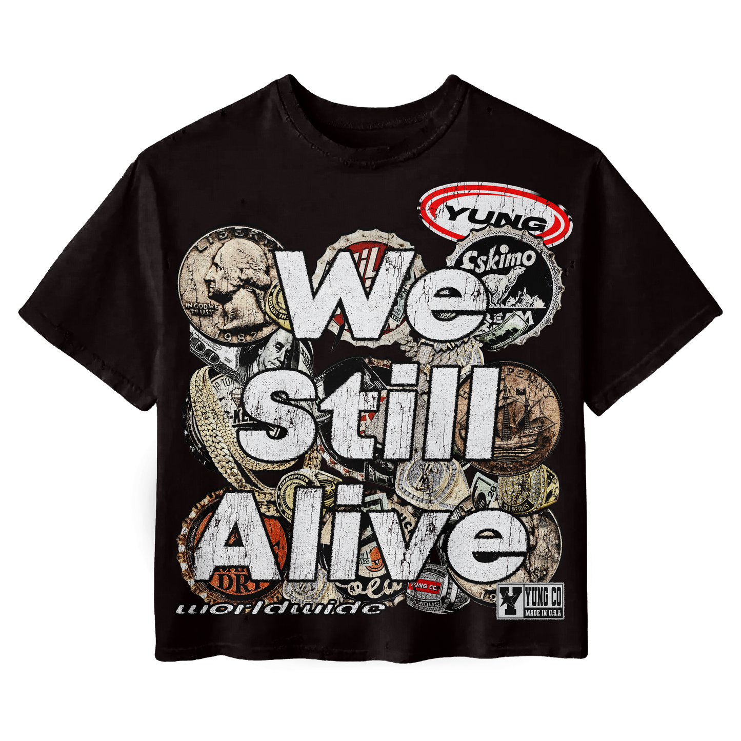 WE STILL ALIVE 3’ps YUNG TEE